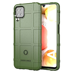 Funda Silicona Ultrafina Goma 360 Grados Carcasa J01S para Samsung Galaxy A12 Verde