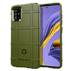 Funda Silicona Ultrafina Goma 360 Grados Carcasa J01S para Samsung Galaxy A51 5G Verde