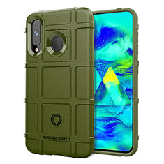 Funda Silicona Ultrafina Goma 360 Grados Carcasa J01S para Samsung Galaxy A60 Verde