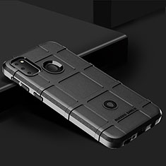Funda Silicona Ultrafina Goma 360 Grados Carcasa J01S para Samsung Galaxy M21 Negro