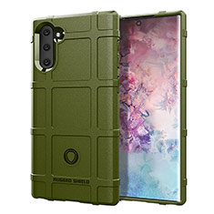 Funda Silicona Ultrafina Goma 360 Grados Carcasa J01S para Samsung Galaxy Note 10 5G Verde