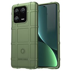 Funda Silicona Ultrafina Goma 360 Grados Carcasa J01S para Xiaomi Mi 13 Pro 5G Verde