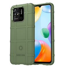 Funda Silicona Ultrafina Goma 360 Grados Carcasa J01S para Xiaomi Redmi 10C 4G Verde