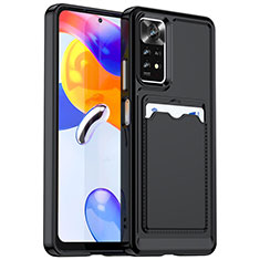 Funda Silicona Ultrafina Goma 360 Grados Carcasa J02S para Xiaomi Mi 11i 5G (2022) Negro