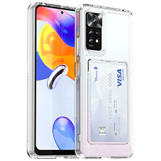 Funda Silicona Ultrafina Goma 360 Grados Carcasa J02S para Xiaomi Redmi Note 11 Pro+ Plus 5G Claro