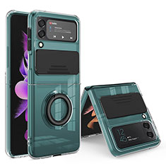 Funda Silicona Ultrafina Goma 360 Grados Carcasa MJ1 para Samsung Galaxy Z Flip4 5G Negro