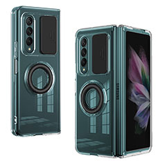 Funda Silicona Ultrafina Goma 360 Grados Carcasa MJ2 para Samsung Galaxy Z Fold3 5G Negro