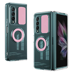 Funda Silicona Ultrafina Goma 360 Grados Carcasa MJ2 para Samsung Galaxy Z Fold3 5G Rosa