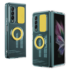 Funda Silicona Ultrafina Goma 360 Grados Carcasa MJ2 para Samsung Galaxy Z Fold4 5G Amarillo