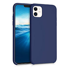 Funda Silicona Ultrafina Goma 360 Grados Carcasa para Apple iPhone 11 Azul