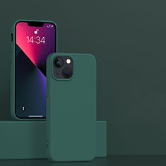 Funda Silicona Ultrafina Goma 360 Grados Carcasa para Apple iPhone 13 Verde