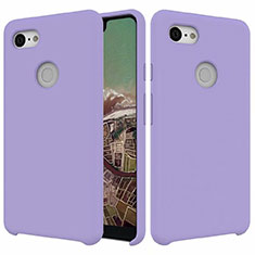 Funda Silicona Ultrafina Goma 360 Grados Carcasa para Google Pixel 3 XL Morado