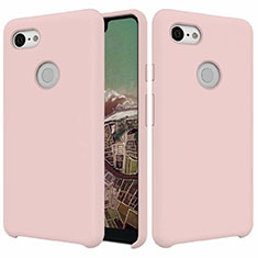 Funda Silicona Ultrafina Goma 360 Grados Carcasa para Google Pixel 3 XL Oro Rosa