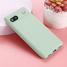 Funda Silicona Ultrafina Goma 360 Grados Carcasa para Google Pixel 6a 5G Verde