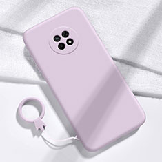 Funda Silicona Ultrafina Goma 360 Grados Carcasa para Huawei Enjoy 20 Plus 5G Purpura Claro