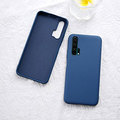 Funda Silicona Ultrafina Goma 360 Grados Carcasa para Huawei Honor 20 Pro Azul