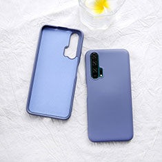 Funda Silicona Ultrafina Goma 360 Grados Carcasa para Huawei Honor 20 Pro Azul Cielo