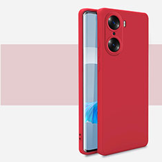 Funda Silicona Ultrafina Goma 360 Grados Carcasa para Huawei Honor 60 5G Rojo