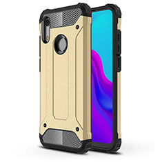 Funda Silicona Ultrafina Goma 360 Grados Carcasa para Huawei Honor 8A Oro