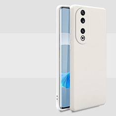 Funda Silicona Ultrafina Goma 360 Grados Carcasa para Huawei Honor 90 5G Blanco
