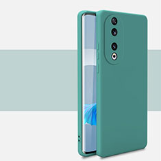Funda Silicona Ultrafina Goma 360 Grados Carcasa para Huawei Honor 90 5G Verde
