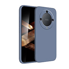 Funda Silicona Ultrafina Goma 360 Grados Carcasa para Huawei Honor Magic6 Lite 5G Gris Lavanda