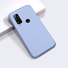 Funda Silicona Ultrafina Goma 360 Grados Carcasa para Huawei Honor Play4T Azul Cielo