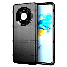 Funda Silicona Ultrafina Goma 360 Grados Carcasa para Huawei Mate 40 Negro