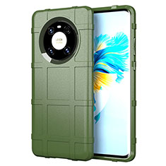 Funda Silicona Ultrafina Goma 360 Grados Carcasa para Huawei Mate 40E 5G Ejercito Verde