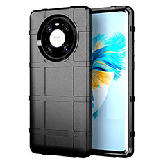 Funda Silicona Ultrafina Goma 360 Grados Carcasa para Huawei Mate 40E Pro 5G Negro