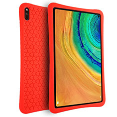 Funda Silicona Ultrafina Goma 360 Grados Carcasa para Huawei MatePad Pro Rojo