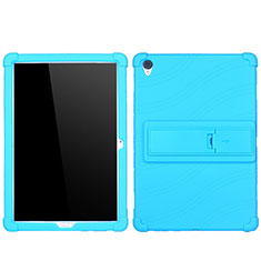 Funda Silicona Ultrafina Goma 360 Grados Carcasa para Huawei MediaPad M6 10.8 Azul Cielo