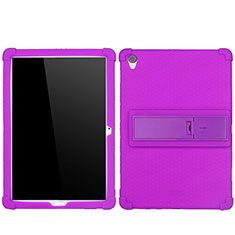 Funda Silicona Ultrafina Goma 360 Grados Carcasa para Huawei MediaPad M6 10.8 Morado