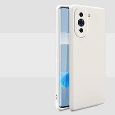 Funda Silicona Ultrafina Goma 360 Grados Carcasa para Huawei Nova 10 Blanco