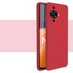 Funda Silicona Ultrafina Goma 360 Grados Carcasa para Huawei Nova 11 Pro Rojo