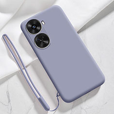 Funda Silicona Ultrafina Goma 360 Grados Carcasa para Huawei Nova 11 SE Gris Lavanda