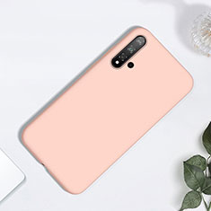 Funda Silicona Ultrafina Goma 360 Grados Carcasa para Huawei Nova 5 Pro Oro Rosa