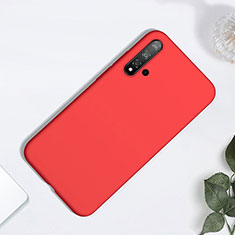 Funda Silicona Ultrafina Goma 360 Grados Carcasa para Huawei Nova 5 Rojo