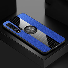 Funda Silicona Ultrafina Goma 360 Grados Carcasa para Huawei Nova 6 5G Azul