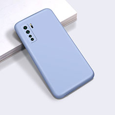 Funda Silicona Ultrafina Goma 360 Grados Carcasa para Huawei Nova 7 SE 5G Azul Cielo