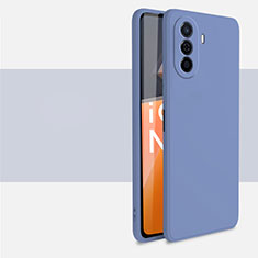 Funda Silicona Ultrafina Goma 360 Grados Carcasa para Huawei Nova Y70 Plus Gris Lavanda