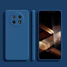Funda Silicona Ultrafina Goma 360 Grados Carcasa para Huawei Nova Y91 Azul