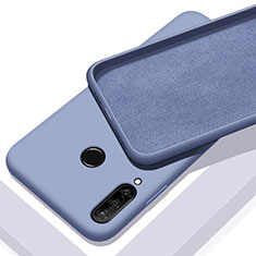 Funda Silicona Ultrafina Goma 360 Grados Carcasa para Huawei P Smart+ Plus (2019) Azul Cielo