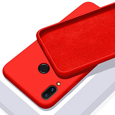 Funda Silicona Ultrafina Goma 360 Grados Carcasa para Huawei P Smart+ Plus Rojo