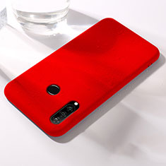 Funda Silicona Ultrafina Goma 360 Grados Carcasa para Huawei P30 Lite Rojo