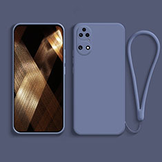 Funda Silicona Ultrafina Goma 360 Grados Carcasa para Huawei P50e Gris Lavanda