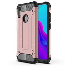 Funda Silicona Ultrafina Goma 360 Grados Carcasa para Huawei Y6s Oro Rosa