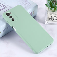 Funda Silicona Ultrafina Goma 360 Grados Carcasa para Motorola Moto E32s Verde