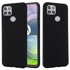 Funda Silicona Ultrafina Goma 360 Grados Carcasa para Motorola Moto G 5G Negro