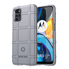 Funda Silicona Ultrafina Goma 360 Grados Carcasa para Motorola Moto G22 Gris